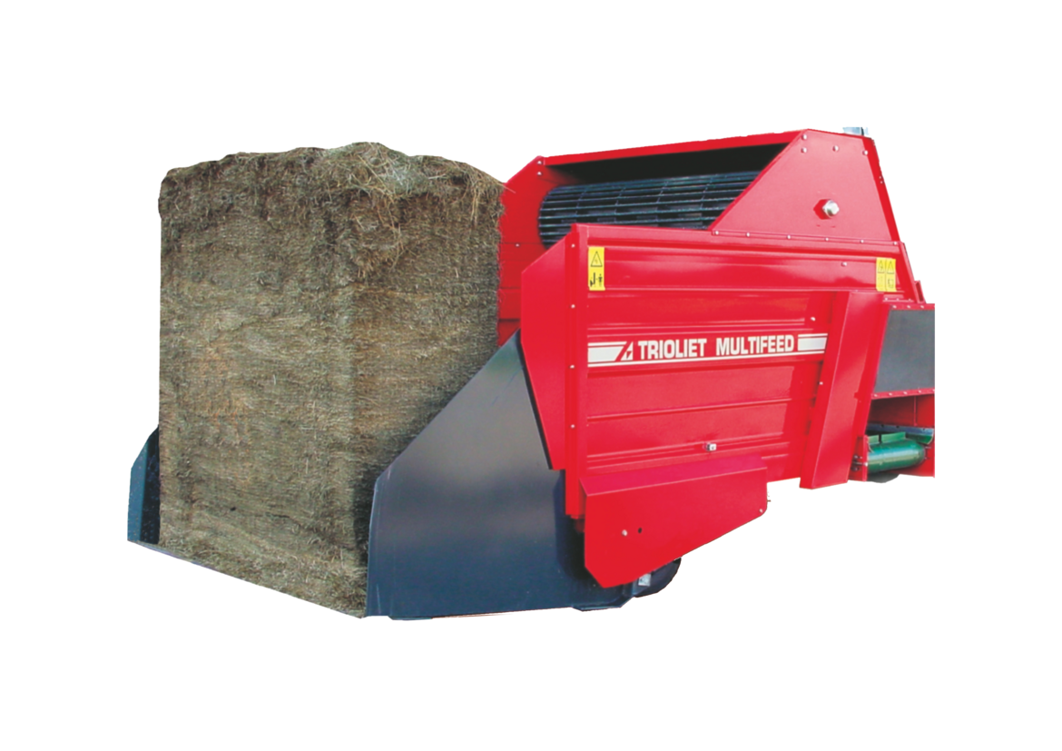 Multifeed blokkendoseerwagen voerdoseerwagen