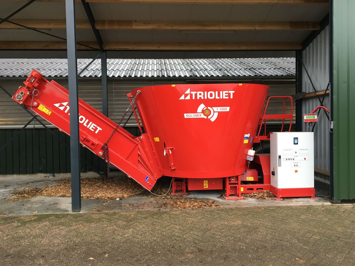 Stationair kuilvoer veehouders