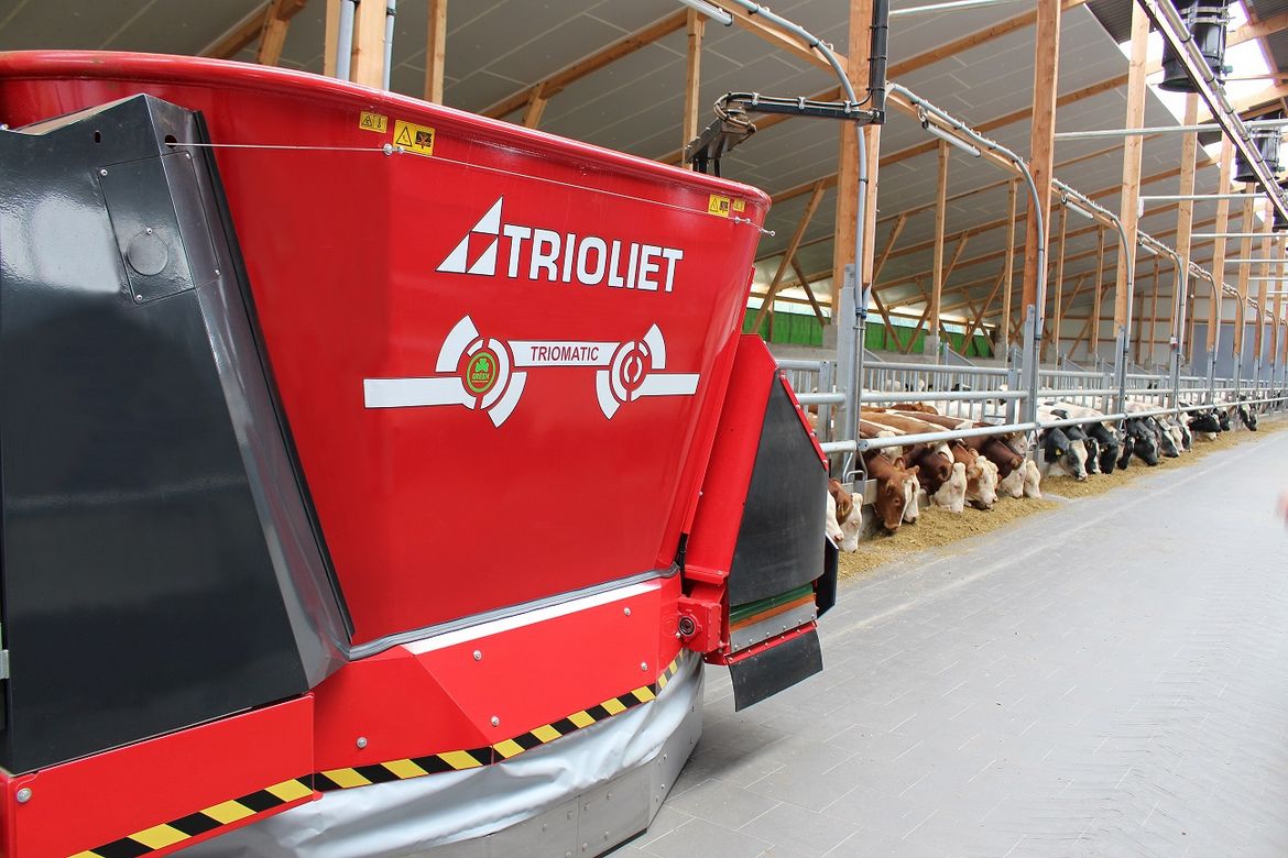 rijdende voerrobot Triomatic