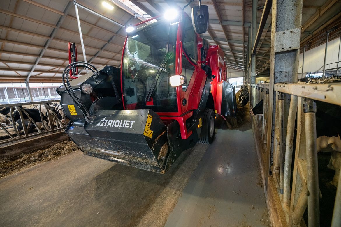 Triotrac M zelfrijdende voermengwagen