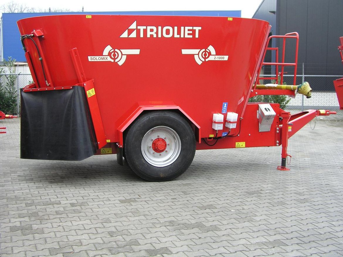 voermengwagen solomix zijklep