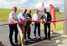 Opening nieuw magazijn in de VS