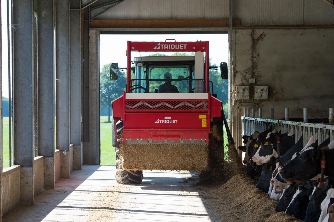 Turbofeeder blokverdeler