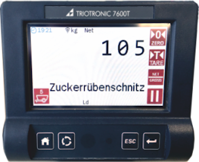 Cab Control app, cabine trekker, tractor, bediening weegsysteem, applicatie, smartphone