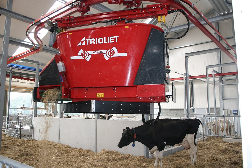 robot de paillage-robot distribution-alimentation-trioliet