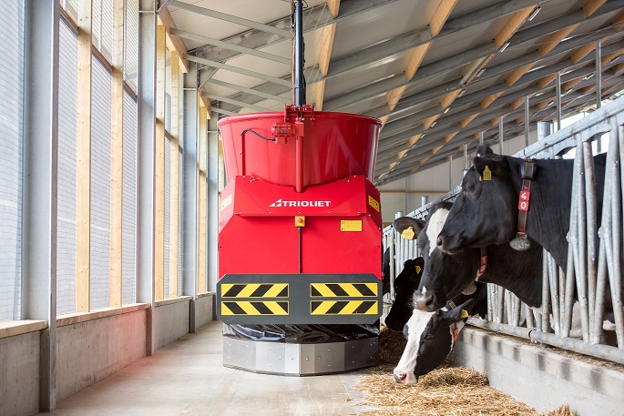 Triomatic WP rijdende voerrobot