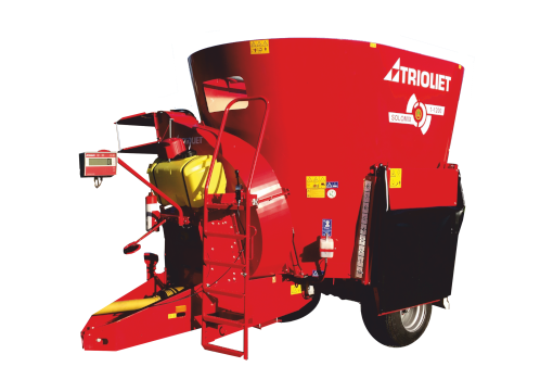 voermengwagen stroblazer stroverdeler