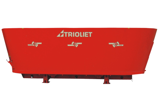 Solomix stationair voermengwagen kuilvoer